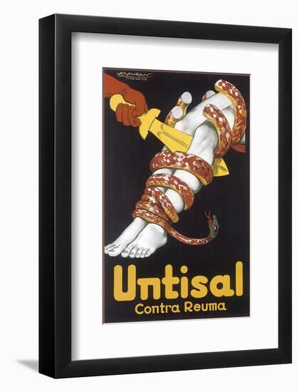 Untisal Contra Reuma-Achille Luciano Mauzan-Framed Art Print