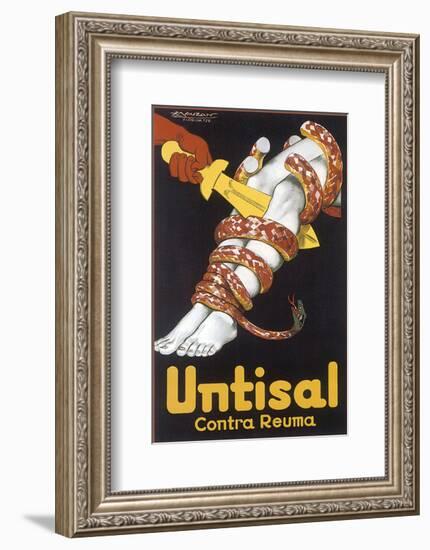 Untisal Contra Reuma-Achille Luciano Mauzan-Framed Art Print