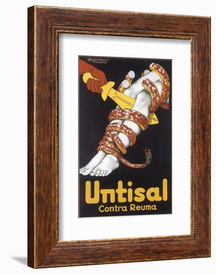 Untisal Contra Reuma-Achille Luciano Mauzan-Framed Art Print