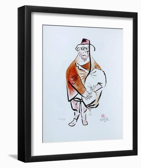 Untitled 11 from the Shtetl Portfolio-William Gropper-Framed Limited Edition