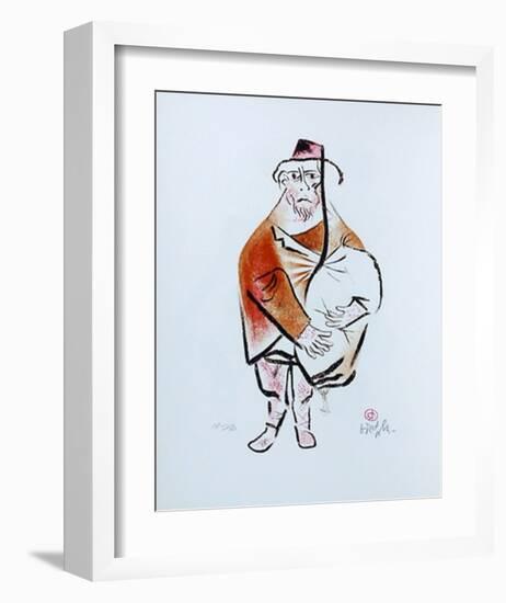 Untitled 11 from the Shtetl Portfolio-William Gropper-Framed Limited Edition