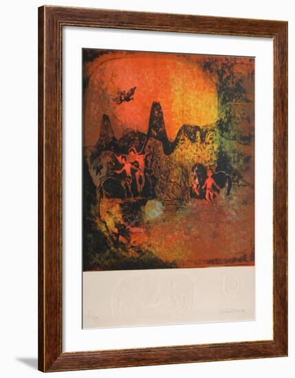 Untitled 15-Lebadang-Framed Limited Edition