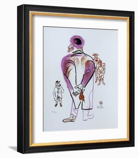 Untitled 19 from the Shtetl Portfolio-William Gropper-Framed Limited Edition