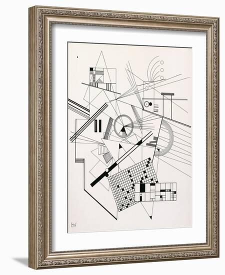 Untitled, 1925-Wassily Kandinsky-Framed Giclee Print