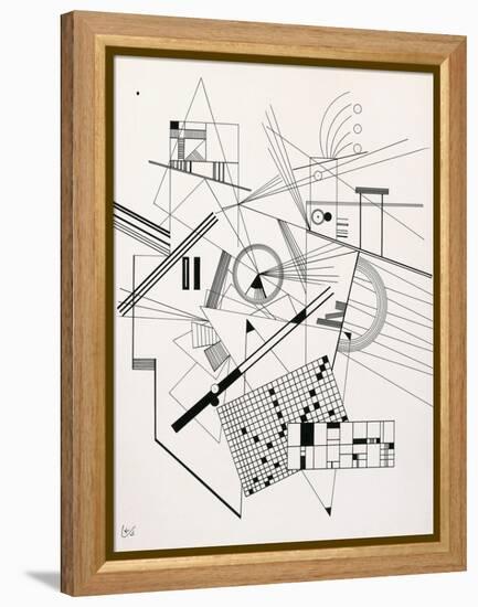 Untitled, 1925-Wassily Kandinsky-Framed Premier Image Canvas