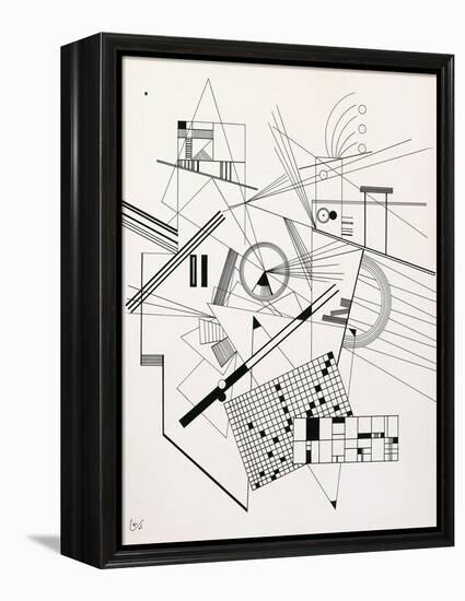 Untitled, 1925-Wassily Kandinsky-Framed Premier Image Canvas