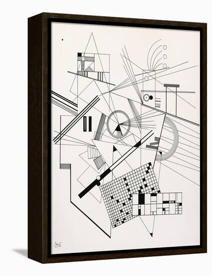 Untitled, 1925-Wassily Kandinsky-Framed Premier Image Canvas