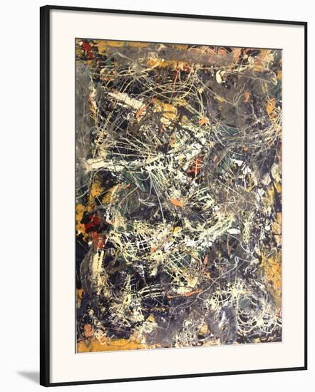 Untitled (1949)-Jackson Pollock-Framed Art Print