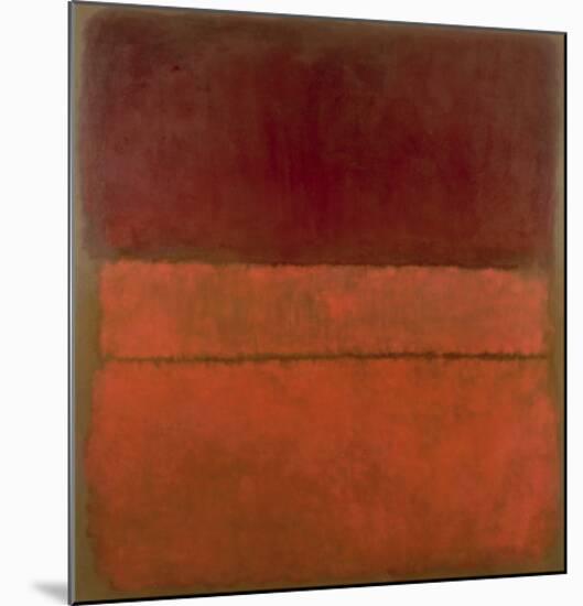 Untitled, 1959-Mark Rothko-Mounted Art Print