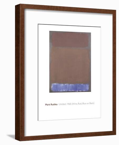 Untitled, 1968-Mark Rothko-Framed Giclee Print
