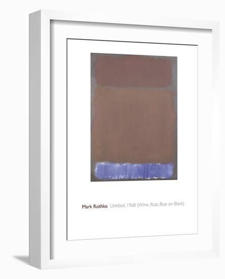 Untitled, 1968-Mark Rothko-Framed Giclee Print