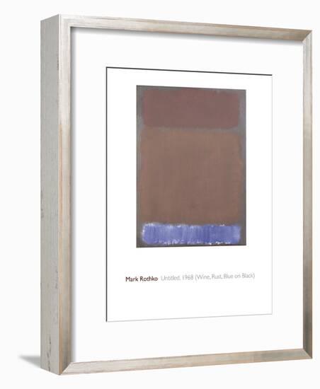 Untitled, 1968-Mark Rothko-Framed Giclee Print