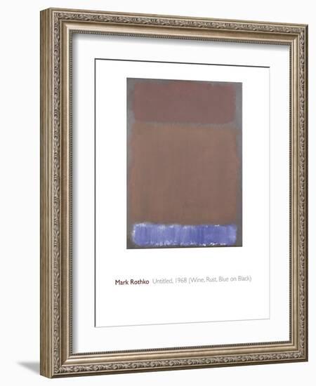 Untitled, 1968-Mark Rothko-Framed Giclee Print