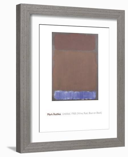 Untitled, 1968-Mark Rothko-Framed Giclee Print