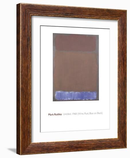 Untitled, 1968-Mark Rothko-Framed Giclee Print