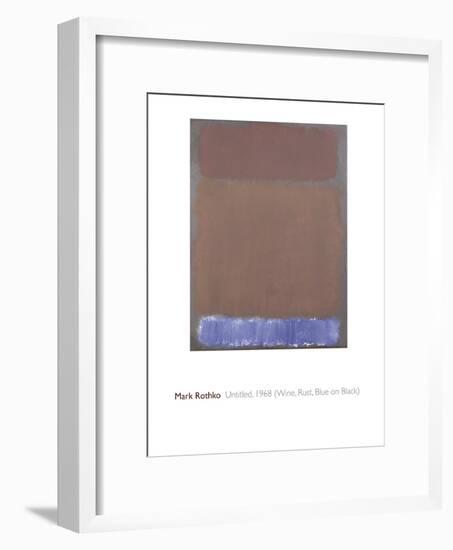 Untitled, 1968-Mark Rothko-Framed Giclee Print