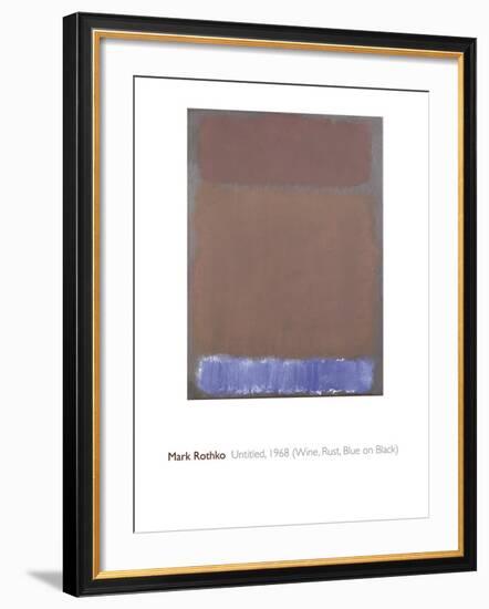 Untitled, 1968-Mark Rothko-Framed Giclee Print
