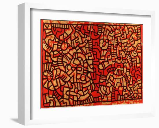 Untitled, 1979-Keith Haring-Framed Giclee Print