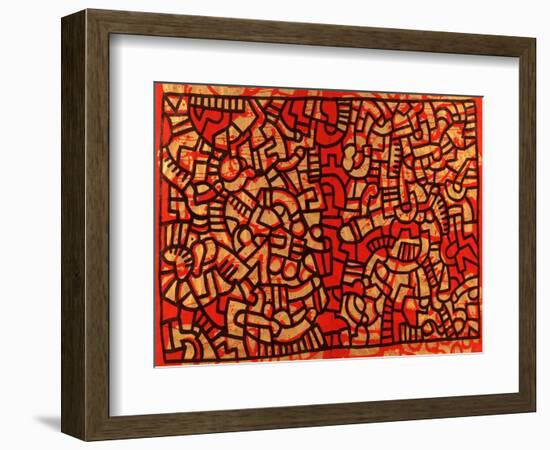 Untitled, 1979-Keith Haring-Framed Giclee Print