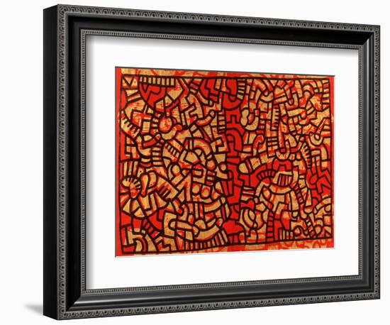 Untitled, 1979-Keith Haring-Framed Giclee Print