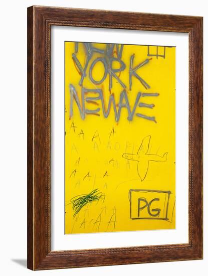 Untitled, 1980-Jean-Michel Basquiat-Framed Giclee Print