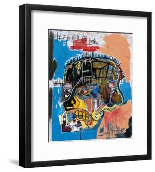 Untitled, 1981 (Basquiat Skull)-Jean-Michel Basquiat-Framed Giclee Print