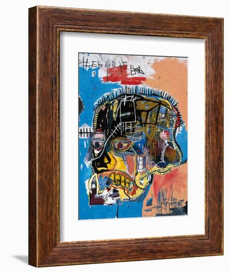 Untitled, 1981 (Basquiat Skull)-Jean-Michel Basquiat-Framed Giclee Print