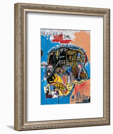 Untitled, 1981 (Basquiat Skull)-Jean-Michel Basquiat-Framed Giclee Print