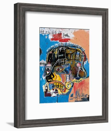 Untitled, 1981 (Basquiat Skull)-Jean-Michel Basquiat-Framed Giclee Print