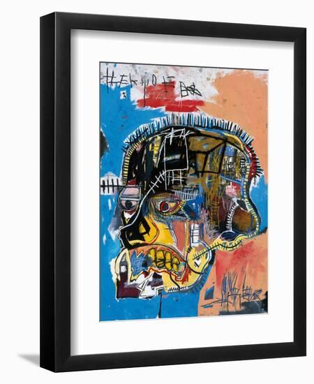 Untitled, 1981 (Basquiat Skull)-Jean-Michel Basquiat-Framed Giclee Print