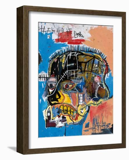 Untitled, 1981 (Basquiat Skull)-Jean-Michel Basquiat-Framed Giclee Print