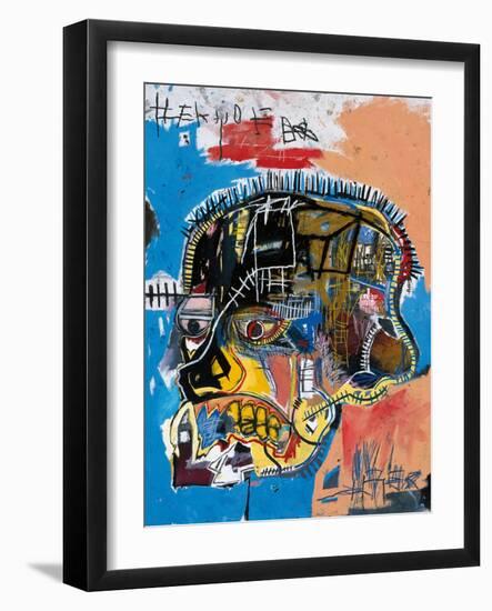 Untitled, 1981 (Basquiat Skull)-Jean-Michel Basquiat-Framed Giclee Print