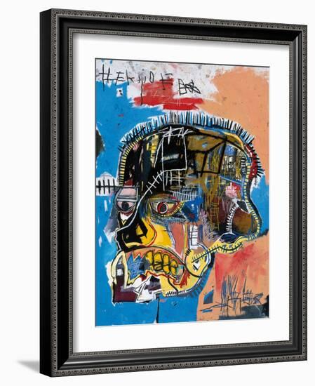 Untitled, 1981 (Basquiat Skull)-Jean-Michel Basquiat-Framed Giclee Print