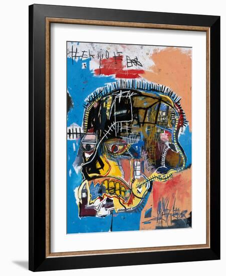 Untitled, 1981 (Basquiat Skull)-Jean-Michel Basquiat-Framed Giclee Print