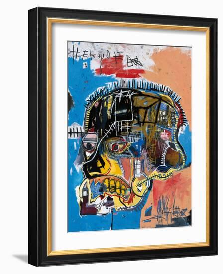 Untitled, 1981 (Basquiat Skull)-Jean-Michel Basquiat-Framed Giclee Print