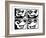 Untitled 1981-Keith Haring-Framed Giclee Print