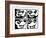 Untitled 1981-Keith Haring-Framed Giclee Print