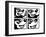 Untitled 1981-Keith Haring-Framed Giclee Print