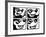 Untitled 1981-Keith Haring-Framed Giclee Print