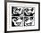 Untitled 1981-Keith Haring-Framed Giclee Print