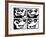 Untitled 1981-Keith Haring-Framed Giclee Print