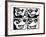 Untitled 1981-Keith Haring-Framed Giclee Print