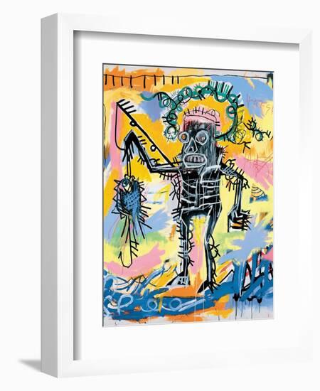 Untitled, 1981-Jean-Michel Basquiat-Framed Premium Giclee Print