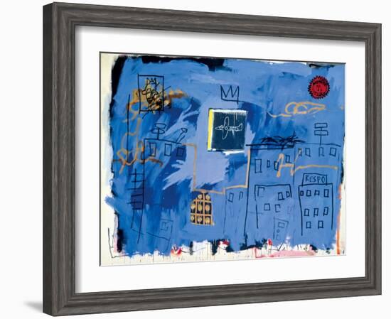 Untitled, 1981-Jean-Michel Basquiat-Framed Giclee Print