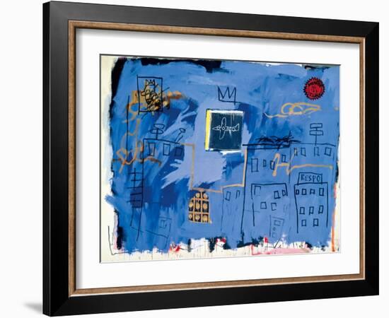 Untitled, 1981-Jean-Michel Basquiat-Framed Giclee Print