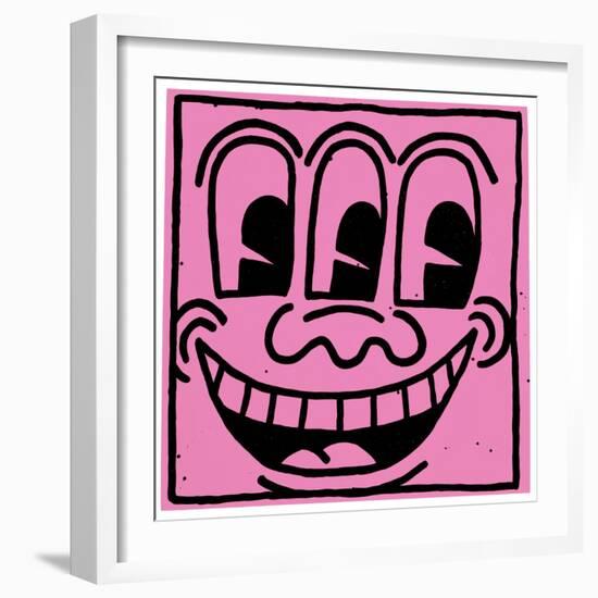 Untitled, 1981-Keith Haring-Framed Premium Giclee Print