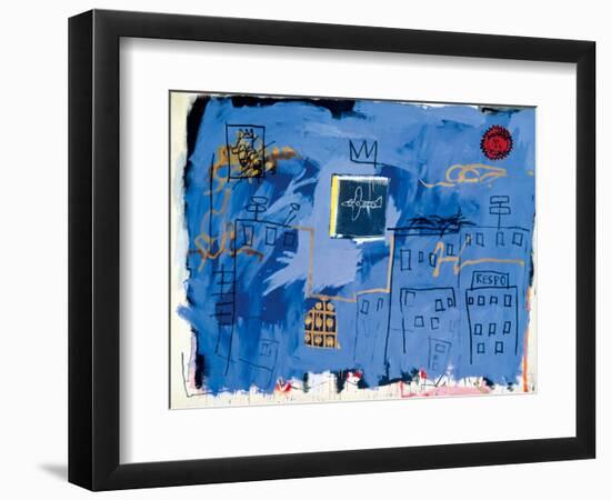 Untitled, 1981-Jean-Michel Basquiat-Framed Giclee Print