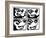 Untitled 1981-Keith Haring-Framed Giclee Print