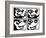 Untitled 1981-Keith Haring-Framed Giclee Print