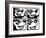 Untitled 1981-Keith Haring-Framed Giclee Print